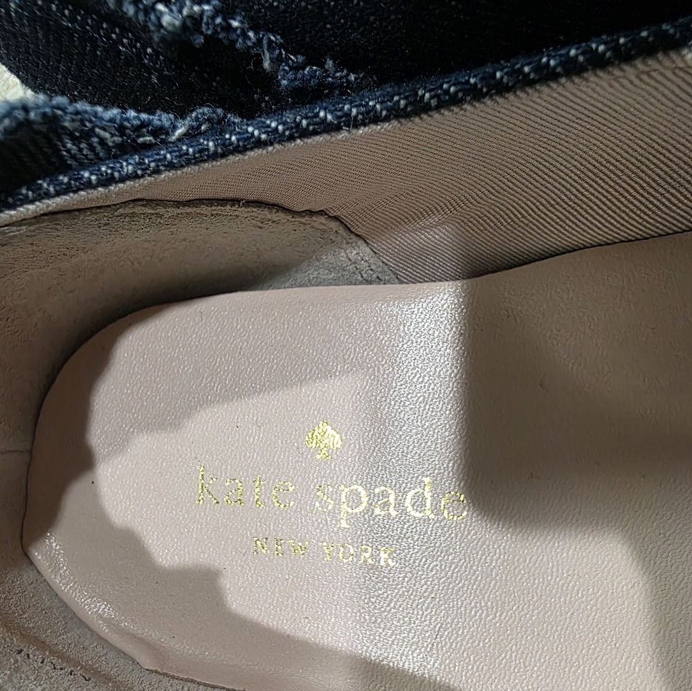 🔥 Kate Spade New York Louise Indigo Slip On Sneaker Shoes Women's  Size US 9 - Picture 7 of 10